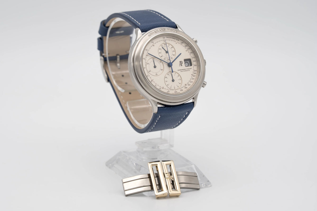 Audemars Piguet Huitième ST25644 White Dial on Leather 1990