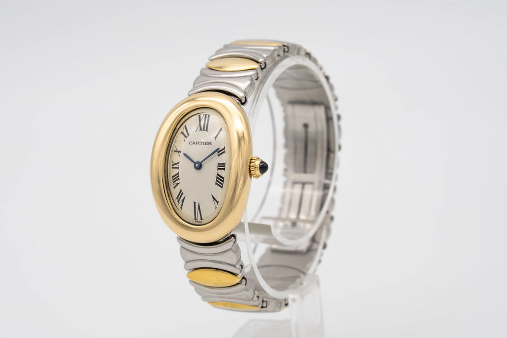 Cartier Baignoire 8057910 Gold/Steel 1990