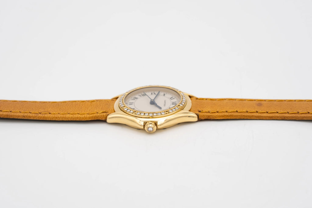 Cartier Cougar 887907 Leather 1990