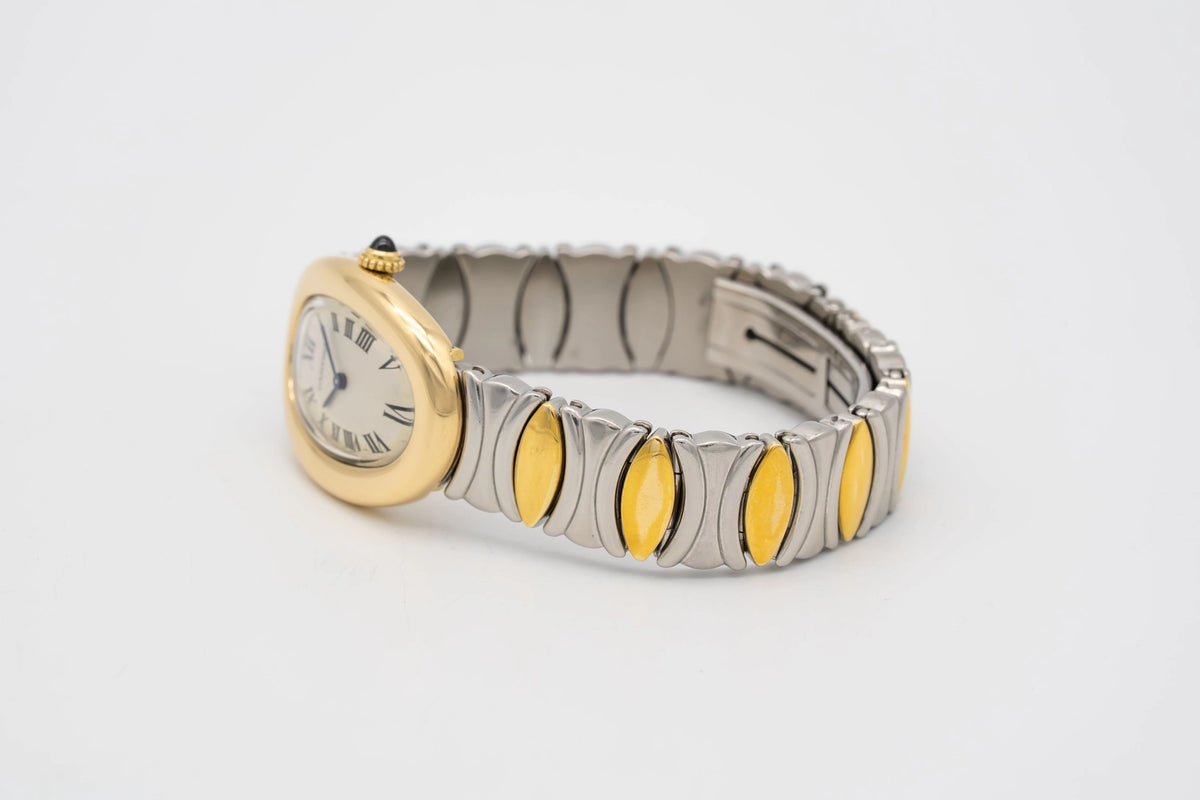 Cartier Baignoire 8057910 Gold/Steel 1990