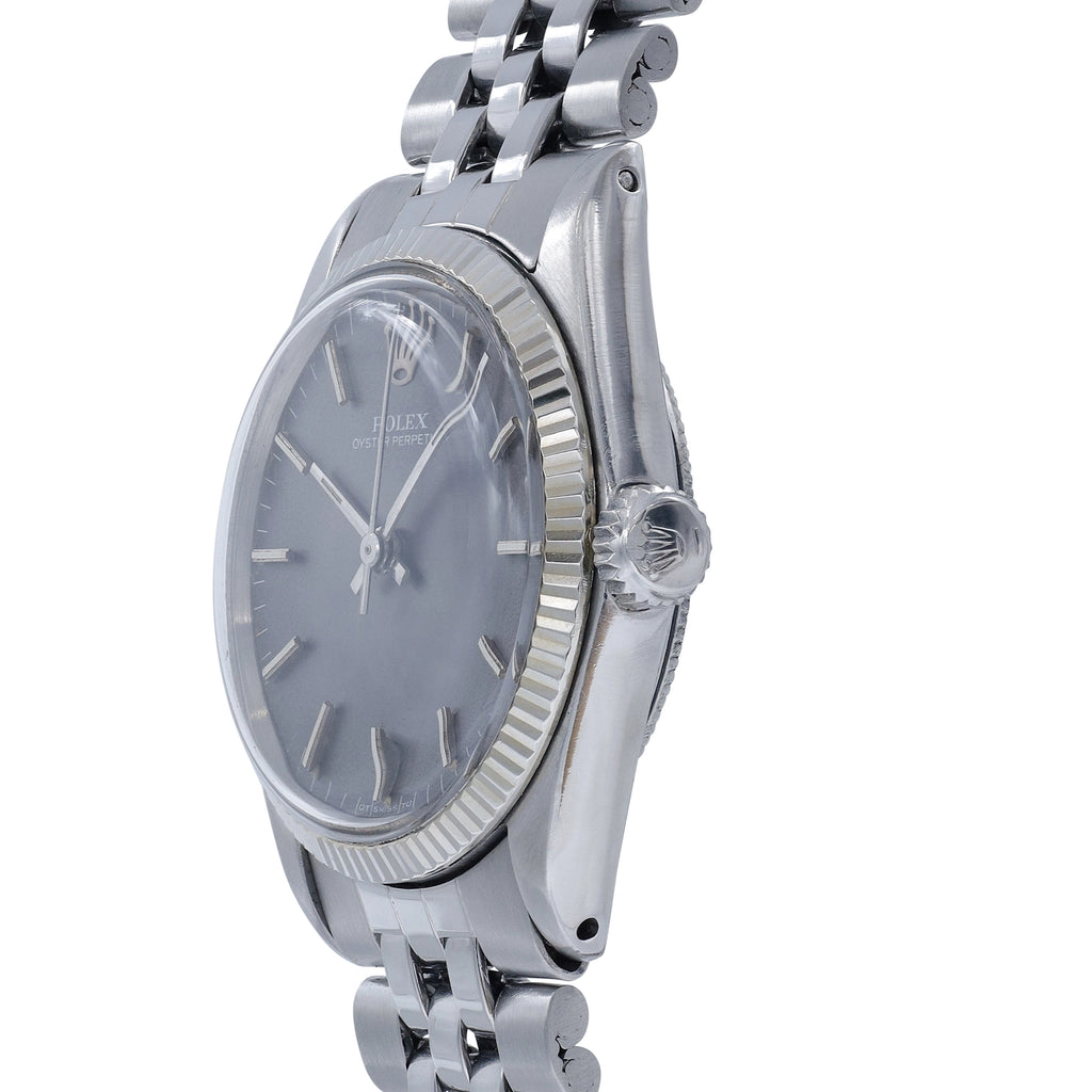 Rolex Oyster Perpetual 31 6551 Grey Dial on Stainless Steel 1970