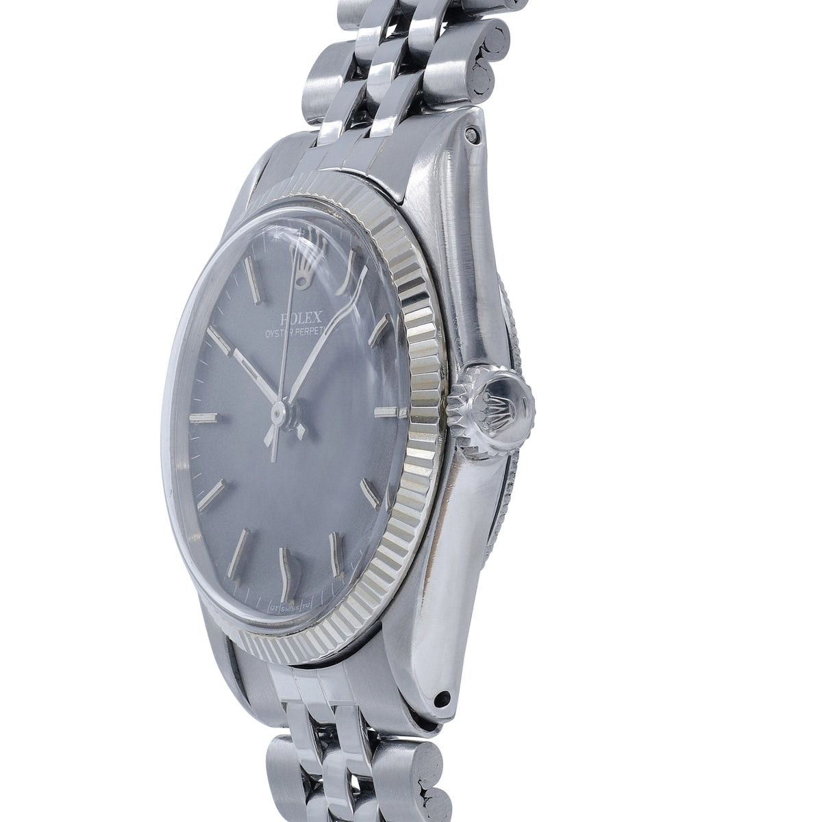 Rolex Oyster Perpetual 31 6551 Grey Dial on Stainless Steel 1970