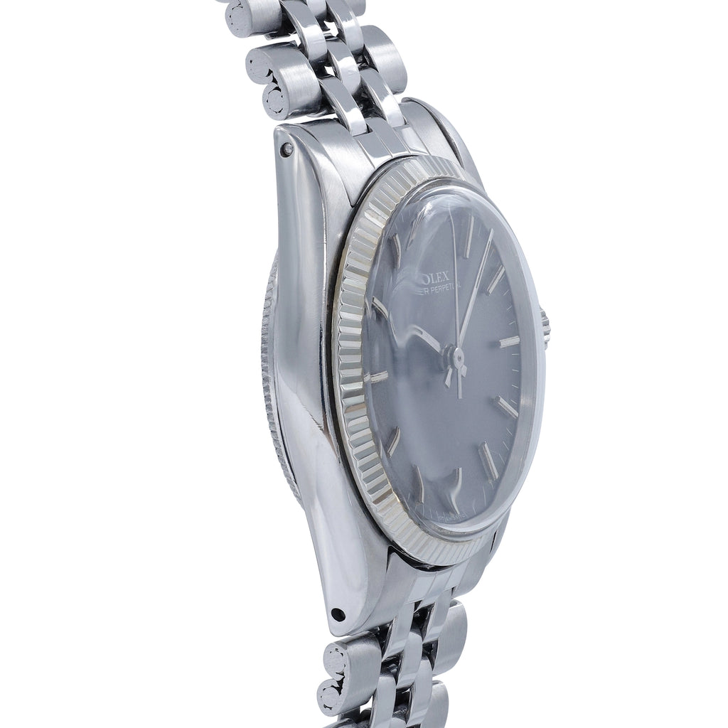 Rolex Oyster Perpetual 31 6551 Grey Dial on Stainless Steel 1970