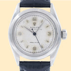 Rolex Oyster 6020 White Dial on Leather 1962