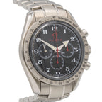 Omega Speedmaster Broad Arrow 3558.50.00 Black Stainless Steel Open Date