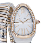 Bulgari Serpenti SP35SPG Silver Dial on Stainless Steel & Rose Gold 2020