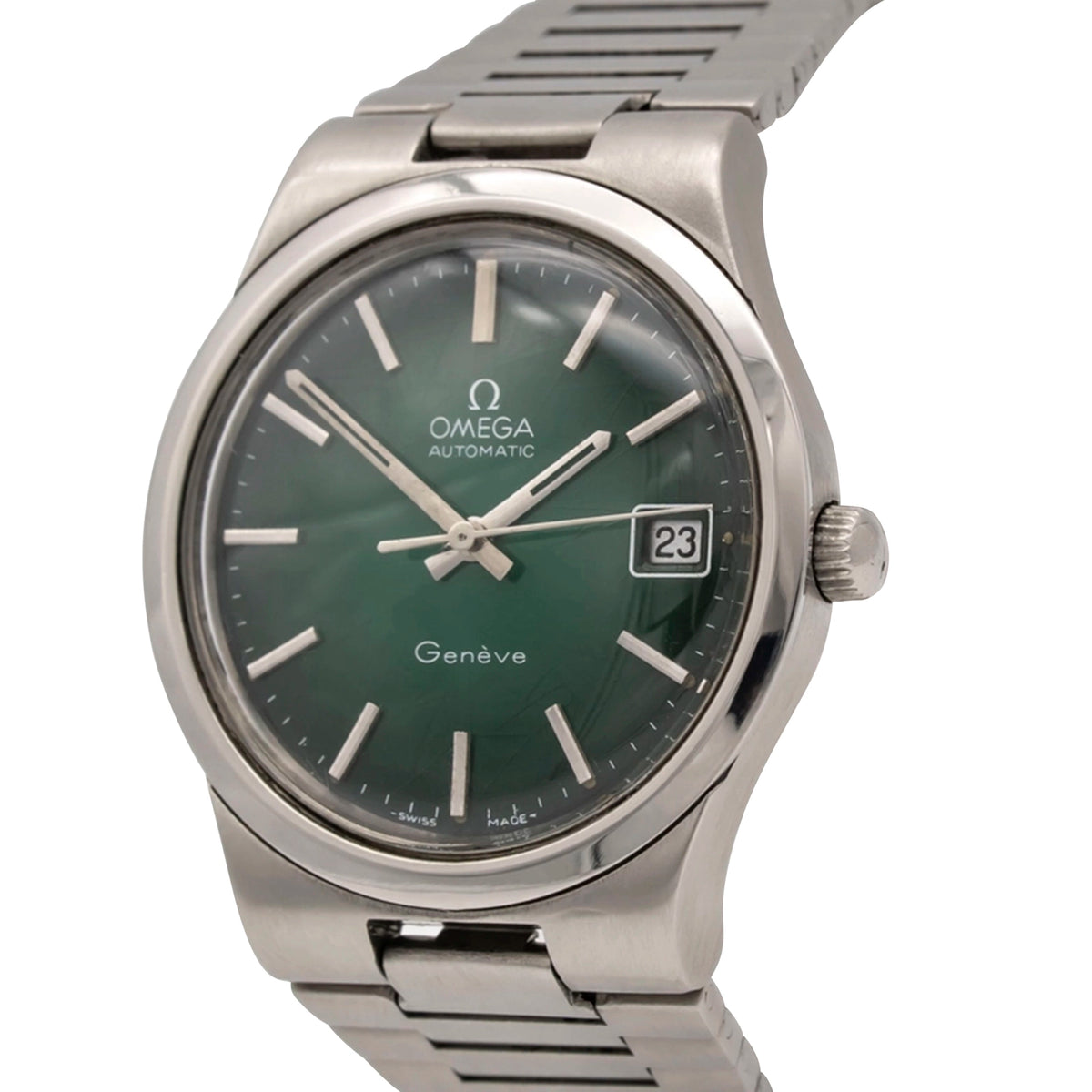 Omega Genève 1660173 Green Stainless steel