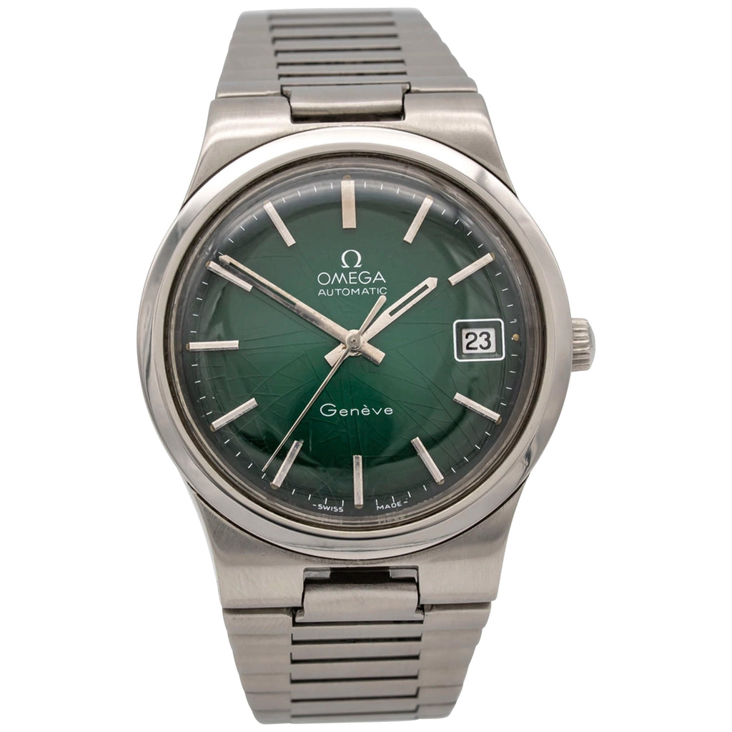 Omega Genève 1660173 Green Stainless steel
