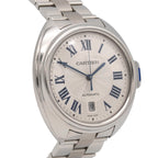 Cartier Clé de Cartier 3850 White Dial on Stainless steel 2015