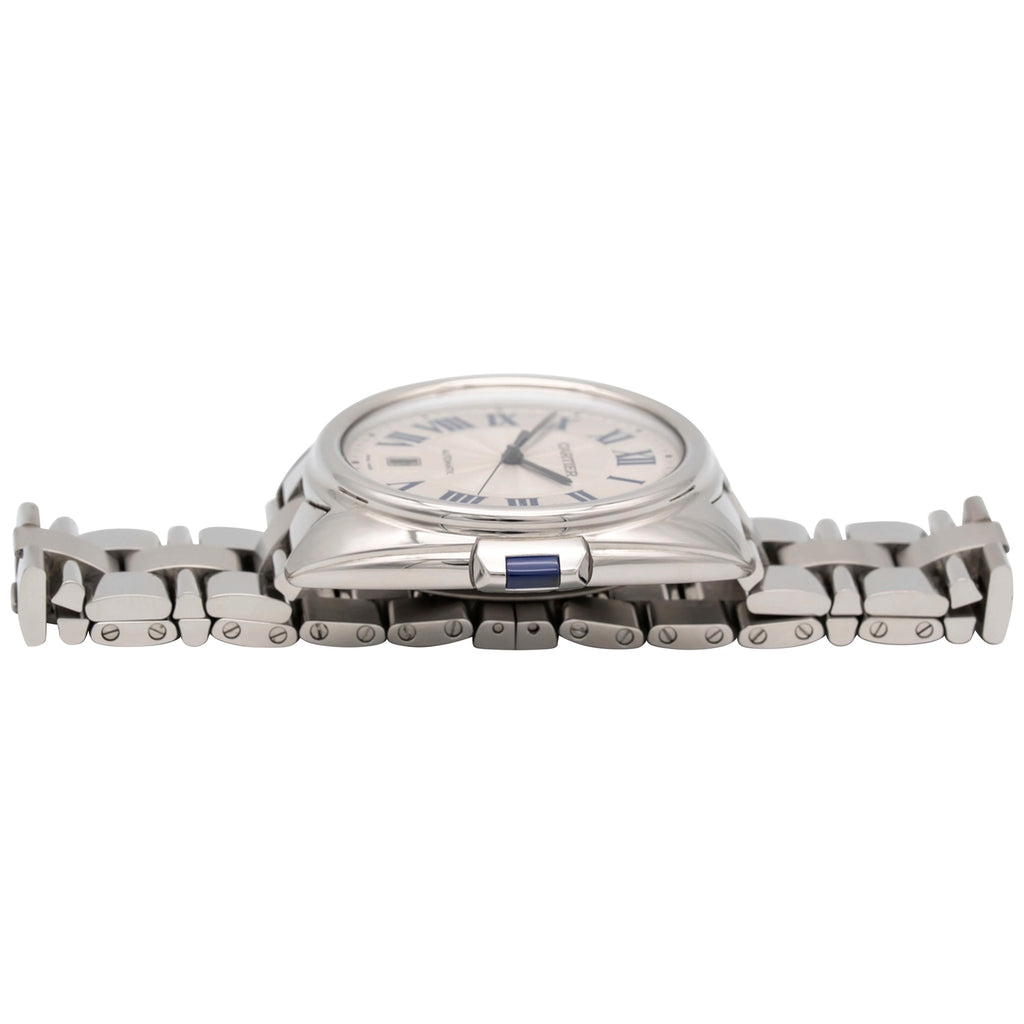 Cartier Clé de Cartier 3850 White Dial on Stainless steel 2015