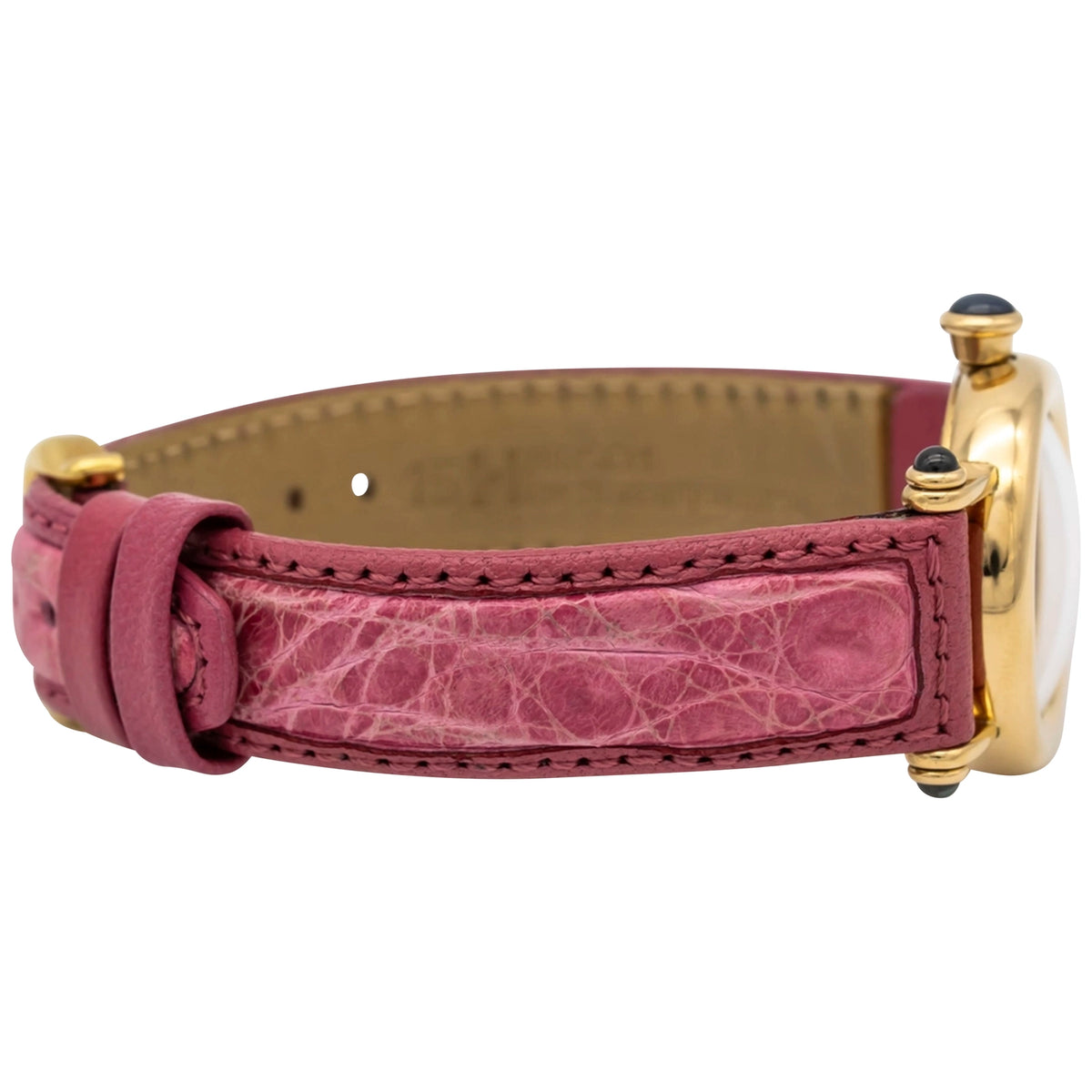 Cartier Diabolo 1450 White Dial on Leather