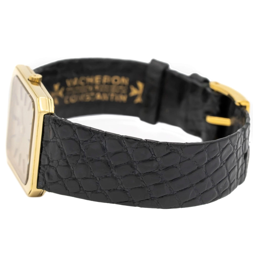 Vacheron Constantin Tank 33208 Champagne Dial on Leather 1979