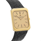 Vacheron Constantin Tank 33208 Champagne Dial on Leather 1979