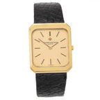 Vacheron Constantin Tank 33208 Champagne Dial on Leather 1979