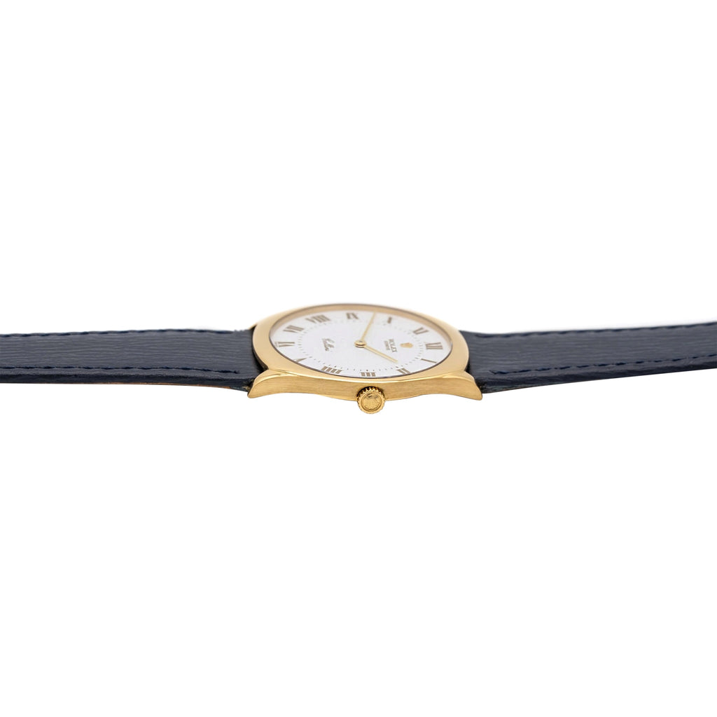 Rolex Cellini 4133 White Dial on Leather 1995