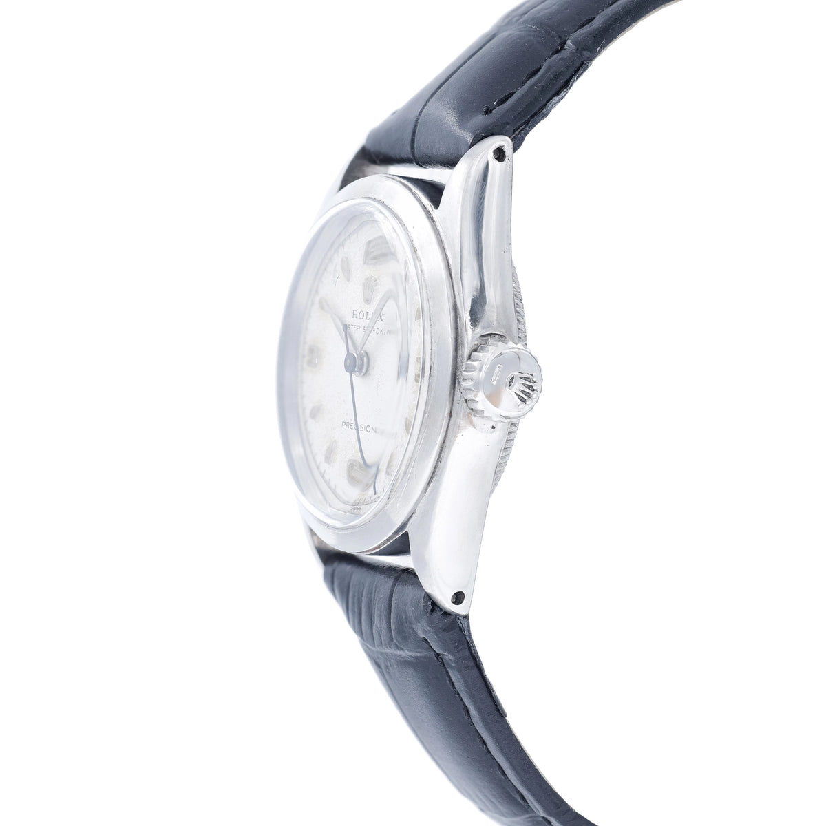 Rolex Oyster 6020 White Dial on Leather 1962