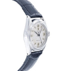 Rolex Oyster 6020 White Dial on Leather 1962