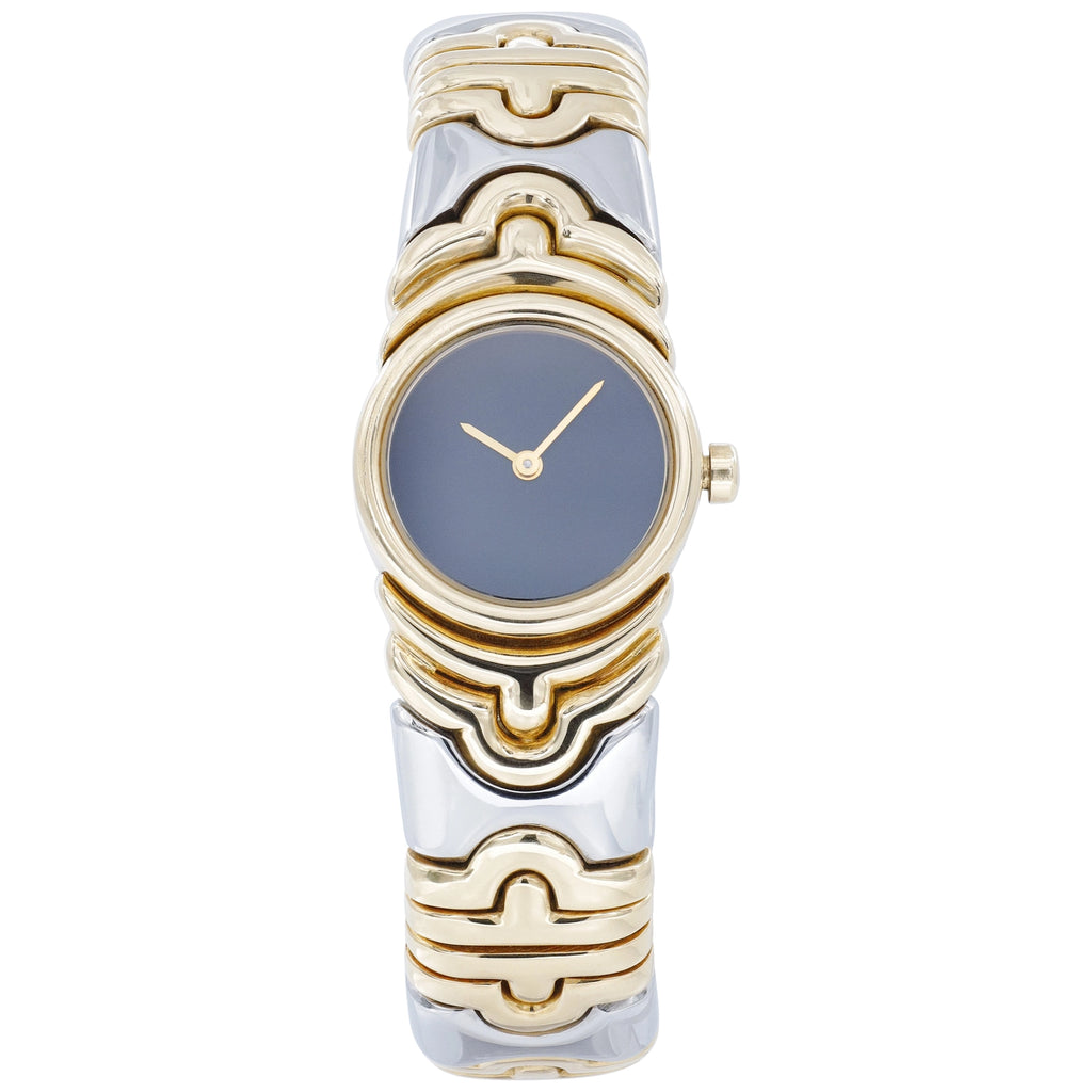 Bulgari Parentesi BJ01 Silver Dial on 18K Yellow Gold