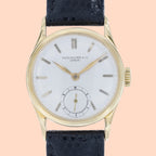 Patek Philippe Calatrava 96 Silver Dial on Leather 1950