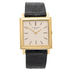 Patek Philippe Gondolo 3490 Silver Dial on Leather