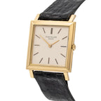 Patek Philippe Gondolo 3490 Silver Dial on Leather