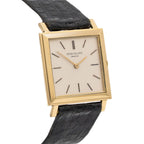 Patek Philippe Gondolo 3490 Silver Dial on Leather