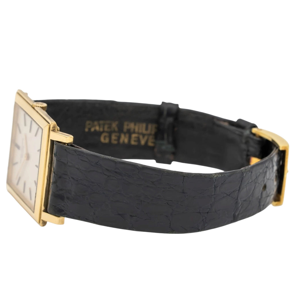 Patek Philippe Gondolo 3490 Silver Dial on Leather