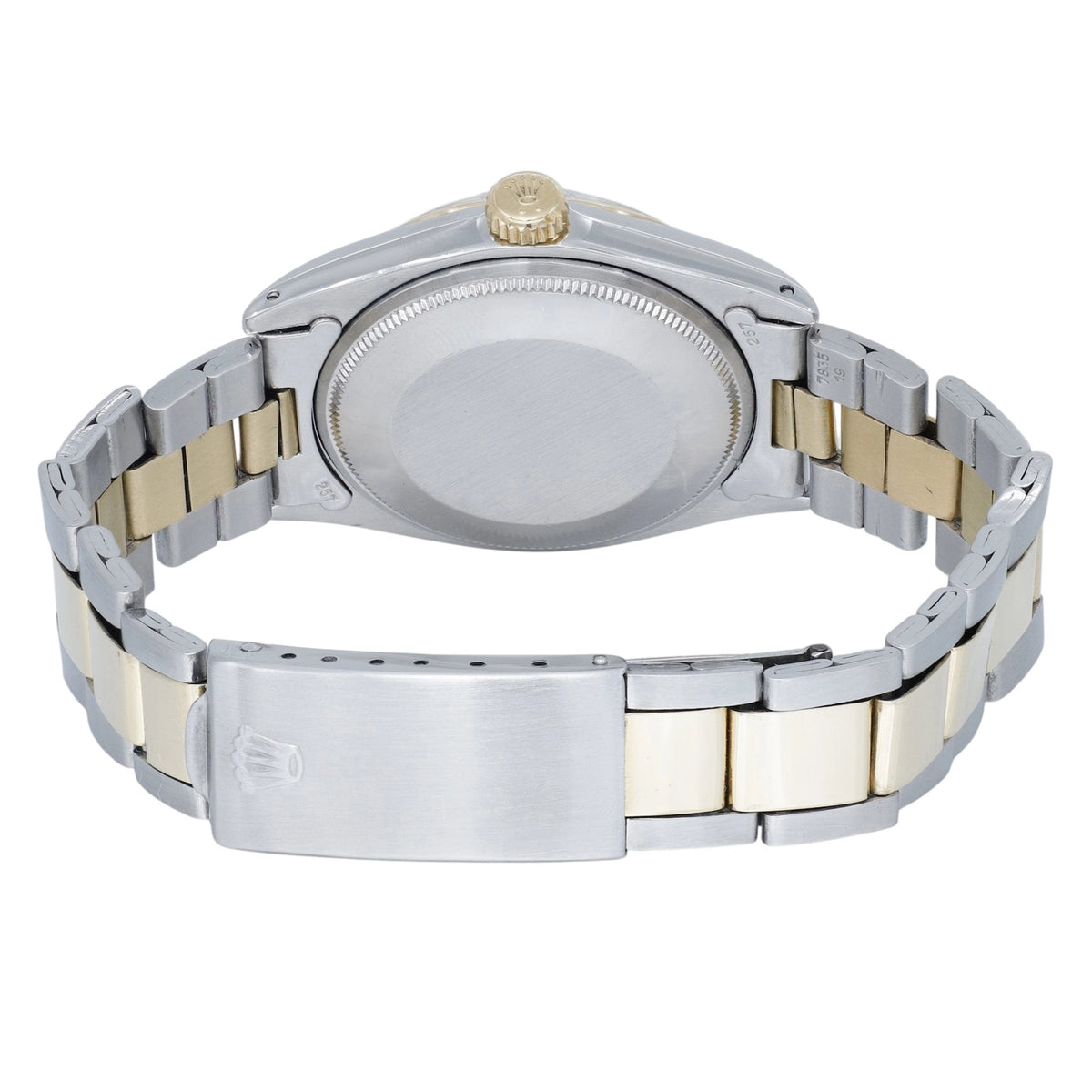 Rolex Date 34 1505 Champagne Stick Dial on Oyster 1973