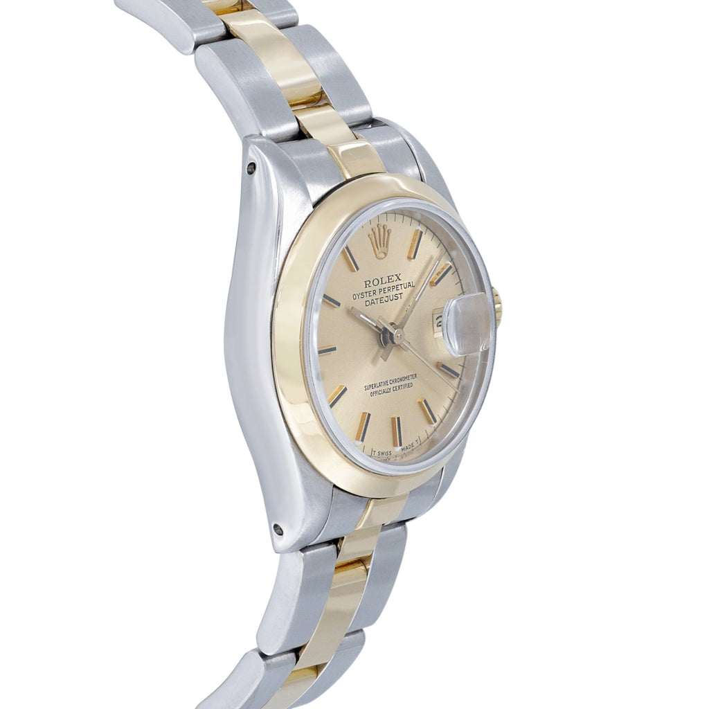 Rolex Lady-Datejust 69163 Champagne Dial on Oyster 1987