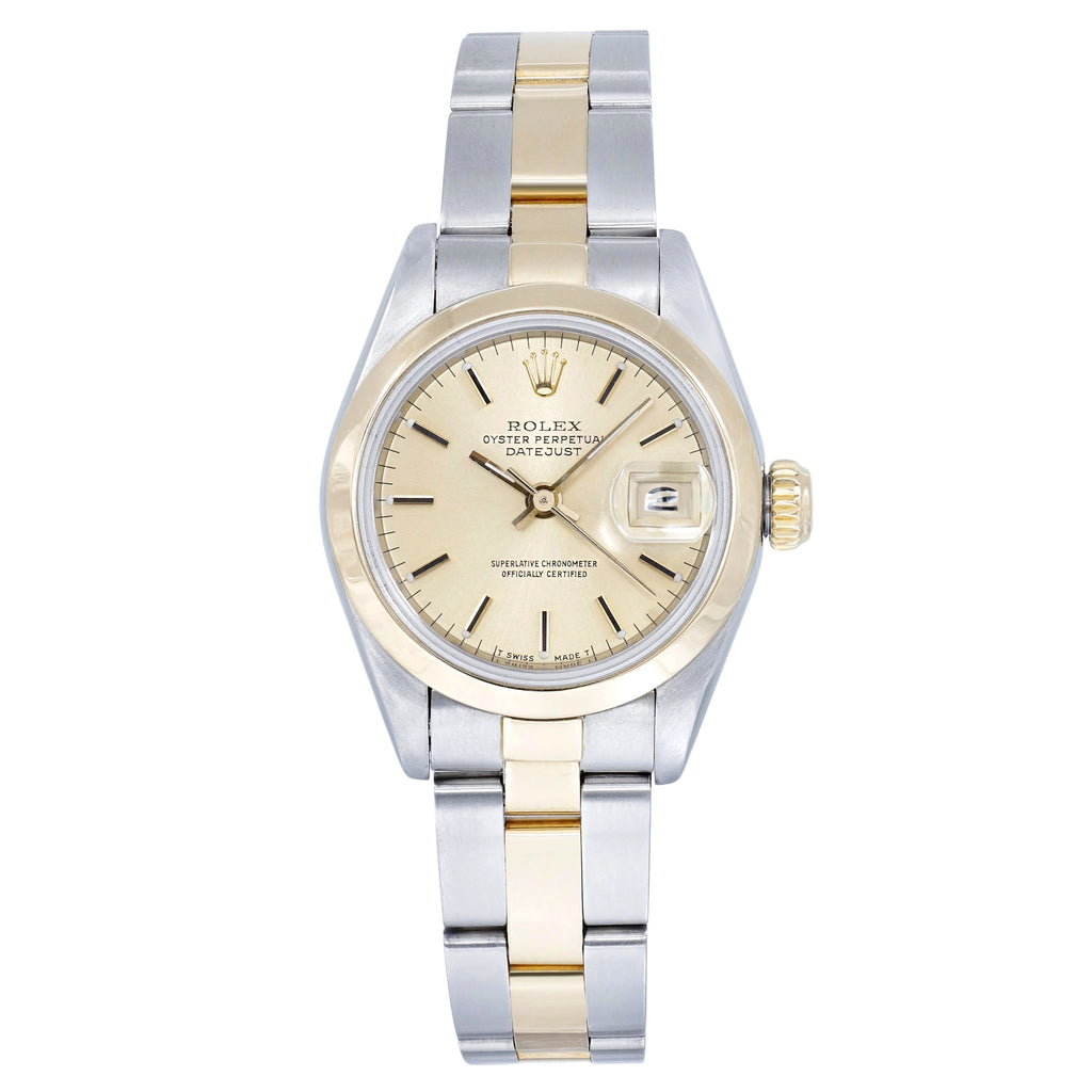 Rolex Lady-Datejust 69163 Champagne Dial on Oyster 1987