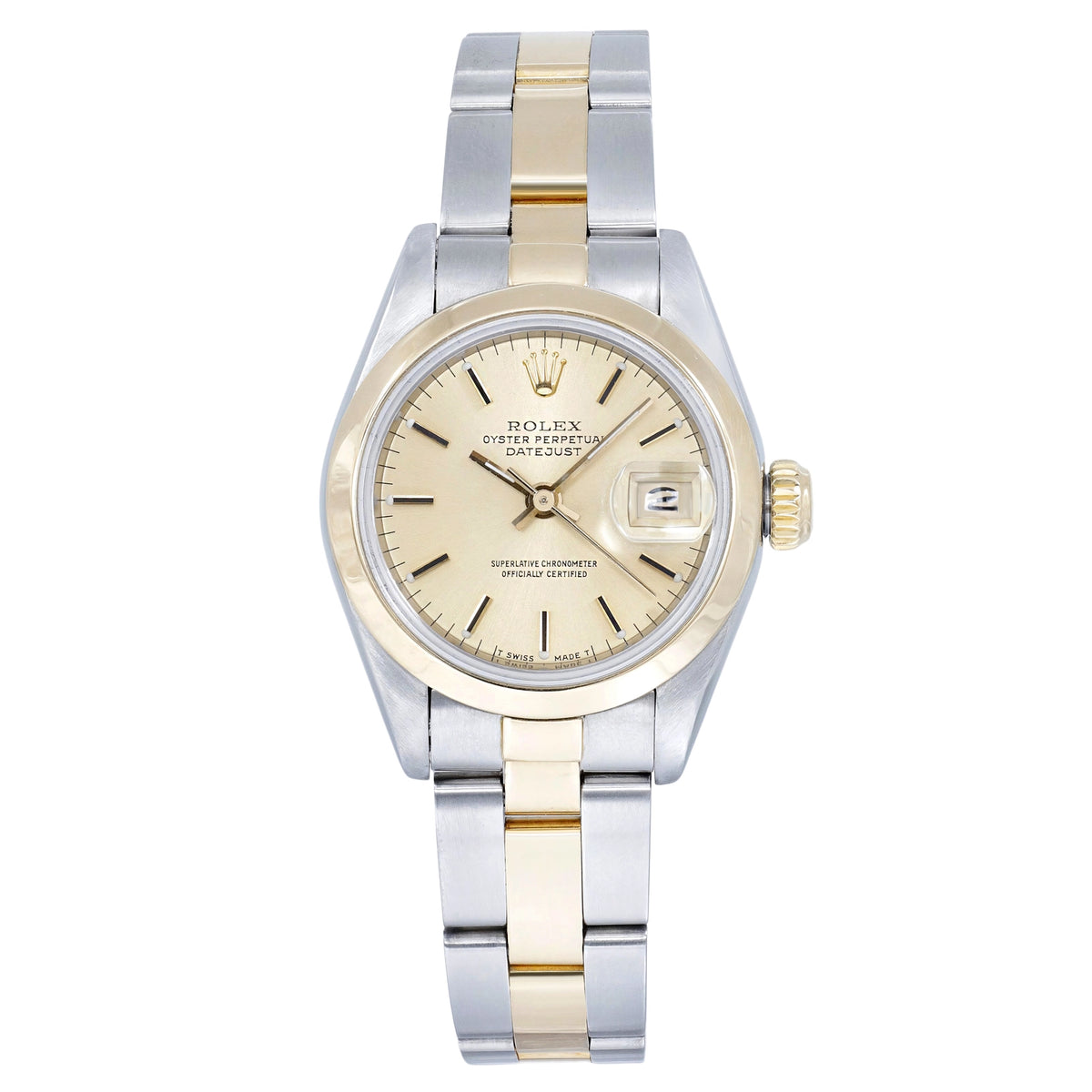 Rolex Lady-Datejust 69163 Champagne Dial on Oyster 1987
