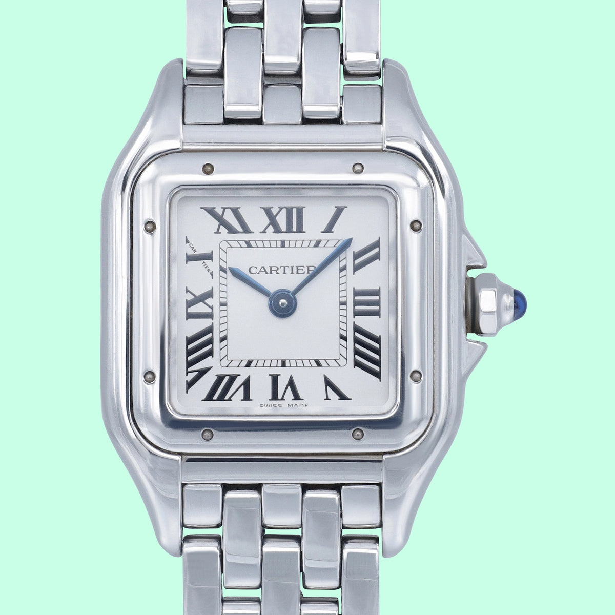 Cartier Panthère WSPN0006 Silver Dial on Bracelet 2023