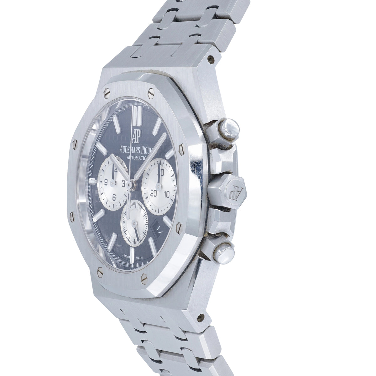 Audemars Piguet Royal Oak Chronograph 26331ST.OO.1220ST.02 Black Dial on Steel Bracelet 2018
