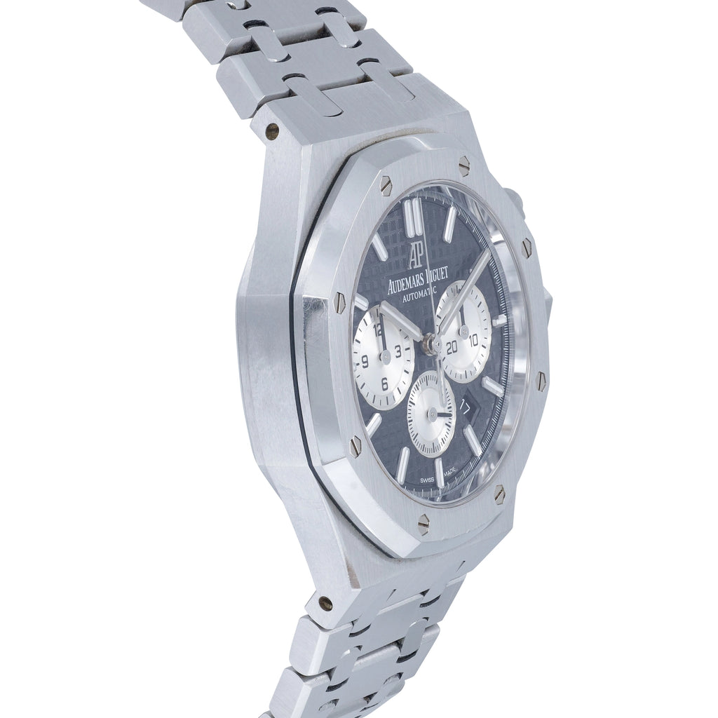 Audemars Piguet Royal Oak Chronograph 26331ST.OO.1220ST.02 Black Dial on Steel Bracelet 2018