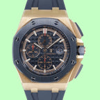 Audemars Piguet Royal Oak Offshore Chronograph 26401RO.OO.A002CA.02 Black Dial on Rubber Strap 2016