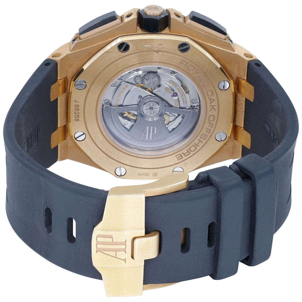 Audemars Piguet Royal Oak Offshore Chronograph 26401RO.OO.A002CA.02 Black Dial on Rubber Strap 2016