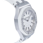 Audemars Piguet Royal Oak Offshore Quartz 67540SK.ZZ.A010CA.01 White Dial on Rubber Strap 2016