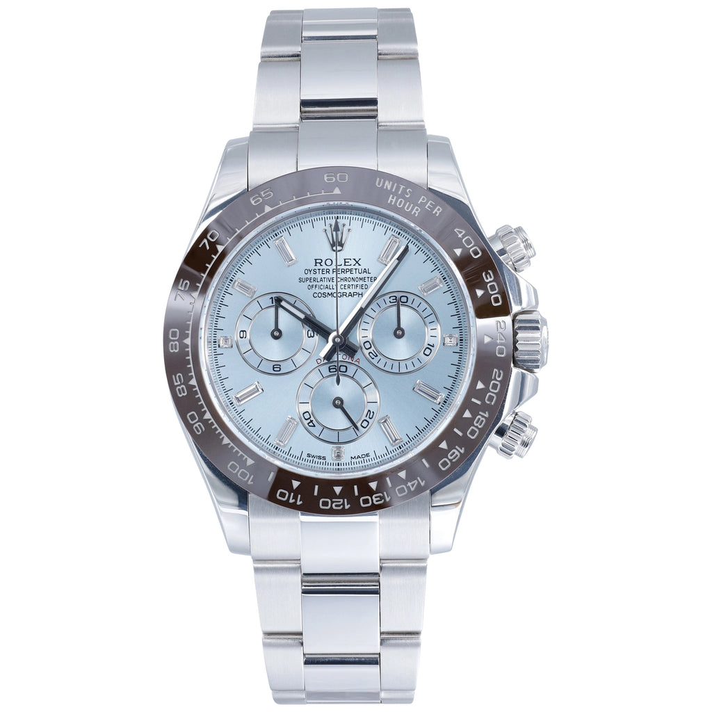 Rolex Daytona 116506 Ice Blue Diamond Dial on Oyster 2017