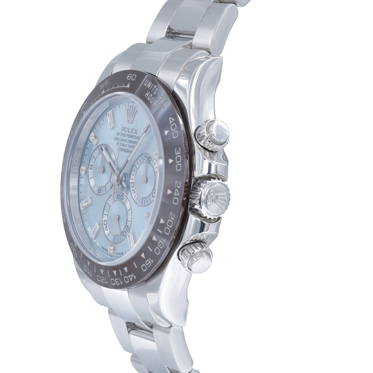 Rolex Daytona 116506 Ice Blue Diamond Dial on Oyster 2017