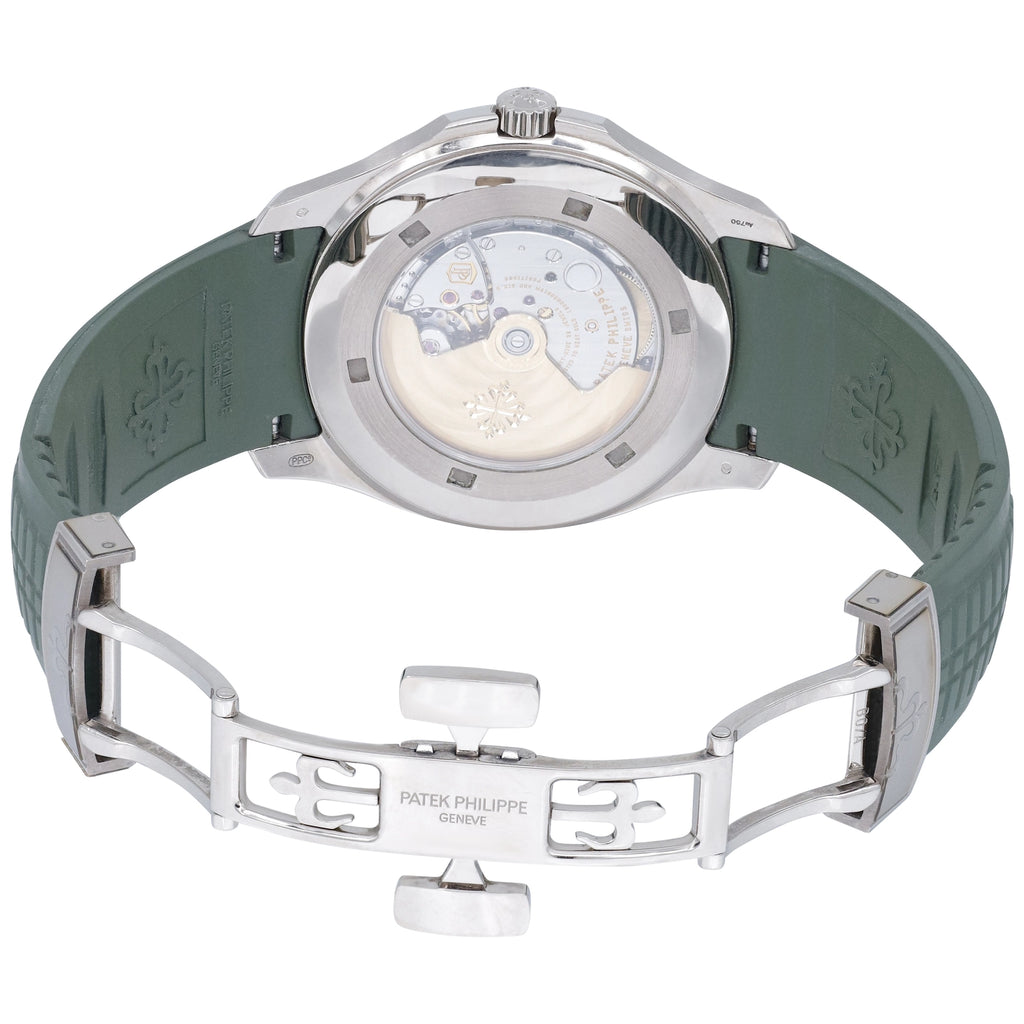 Patek Philippe Aquanaut 5168G-010 Khaki Green Dial on Rubber Strap 2022