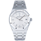 Audemars Piguet Royal Oak 15500ST.OO.1220ST.04 White Dial on Bracelet