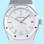 Audemars Piguet Royal Oak 15500ST.OO.1220ST.04 White Dial on Bracelet