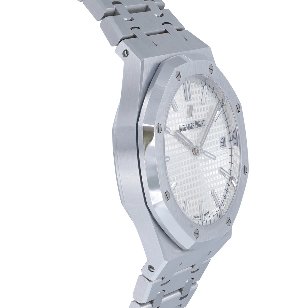 Audemars Piguet Royal Oak 15500ST.OO.1220ST.04 White Dial on Bracelet