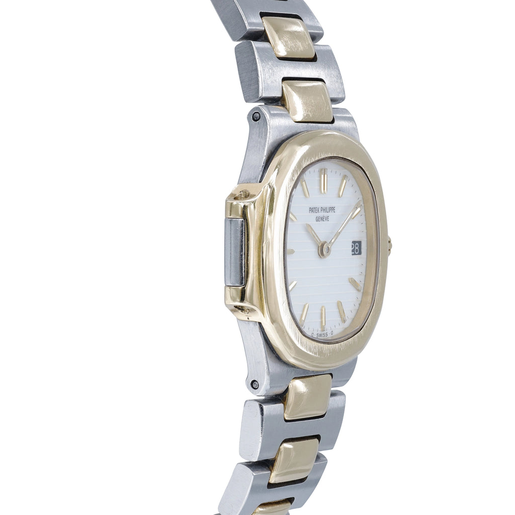 Patek Philippe Nautilus 4700/1 White Dial on Stainless Steel & Yellow Gold