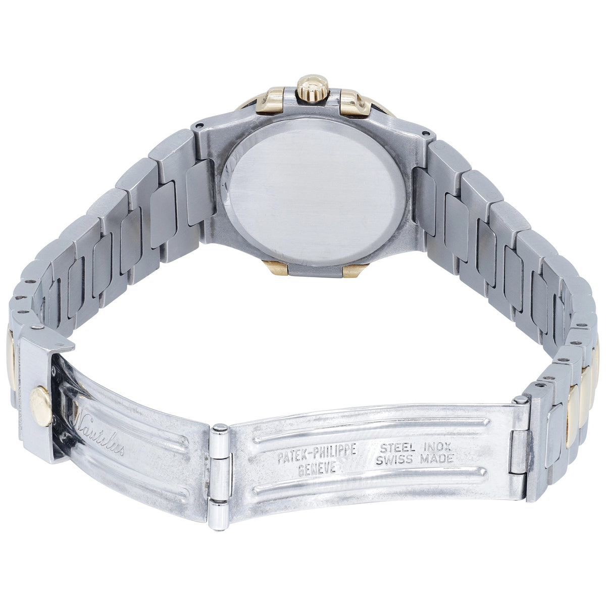 Patek Philippe Nautilus 4700/1 White Dial on Stainless Steel & Yellow Gold