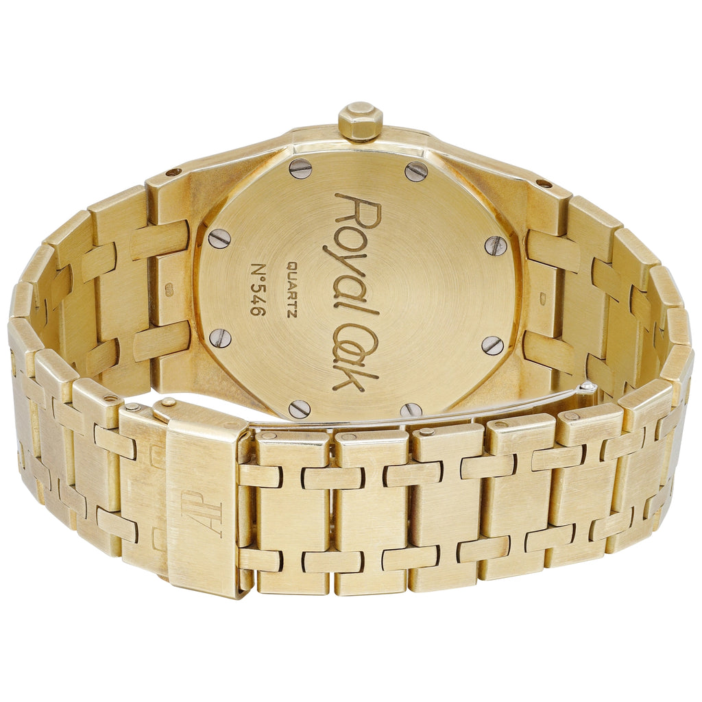 Audemars Piguet Royal Oak 56303BA Champagne Diamonds Dial on 18K Yellow Gold