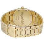 Audemars Piguet Royal Oak 56303BA Champagne Diamonds Dial on 18K Yellow Gold