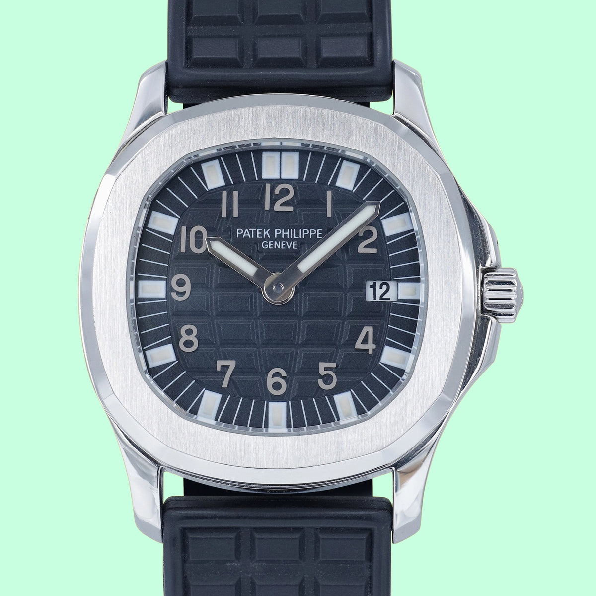 Patek Philippe Aquanaut 4960A-010 Black Dial on Rubber