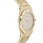 Audemars Piguet Royal Oak 56303BA Champagne Diamonds Dial on 18K Yellow Gold