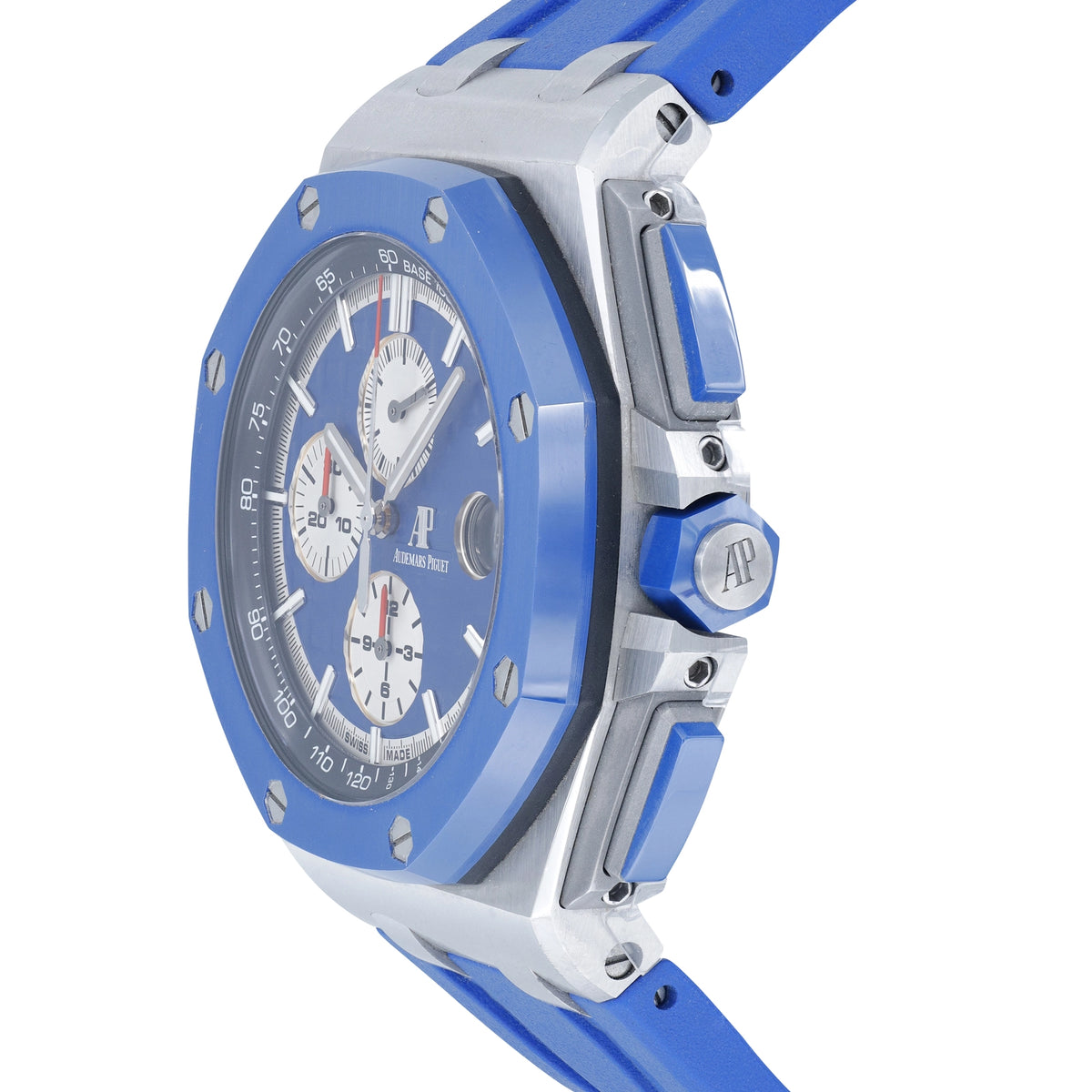 Audemars Piguet Offshore Selfwinding Chronograph "Russian Flag" 26400SO.OO.A502CA.01 Blue Dial on Rubber Strap 2020
